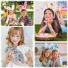 CUTELIILI Easter Temporary Tattoos for Kids 140+ pcs, 12 Sheets Easter Egg and Bunny Fake tattoo for Boys and Girls,Easter Basket Stuffers