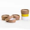0.30 OZ / 10 mL Kraft Paperboard Lip Balm/Salve/Cosmetic/Lotion Jars x100