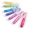 Make It Real 3C4G 7 Days Glitter Lip Gloss - Flavored Lip Gloss Set for Girls - Strawberry, Raspberry, Vanilla and More! - 7 Piece Lip Gloss Kit