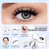 Magnetic Eyelashes,natural look,No Glue Required,Giani Magnetic Lashes,krafty magnetic eyelashes with applicator,Soft Magnetic Lashes,Reusable Magnetic Eyelashes,Easy to Wear and Remove,Em12