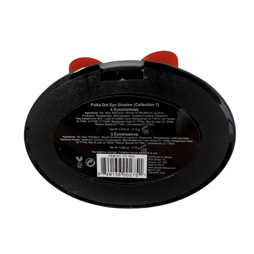 CITY COLOR Polka Dot Eye Shadow COLLECTION ONE (1) 1.0 oz ~Vibrant Shades in Cute Polka Dot Compact for Bold, Playful Eye Looks!