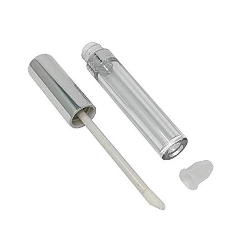 DIY Kit Creations Silver Empty Lip Gloss Tubes 10 mL (30 Pack)