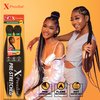 Sensationnel X-pression prestretched braiding hair - 2x xpression 48 inch all kanekalon flame retardant synthetic braid in hair extensions - 2X 48 Inch (3 pack, 2)