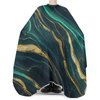 Marble Emerald Green Barber Cape - Salon Hair Cutting Cape for Women,Men,Kids,Adults,Modern Abstract Gold Art Haircut Cape with Adjustable Elastic Neckline Hairdressing Stylist Cape Gown Accessories