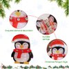 Christmas Hair Clips for Women Girls Christmas Cute Cartoon Claw Clip Winter Hair Claw Clips for Thin Medium Hair Cute Hair Accessories Christmas Gift 1PCS