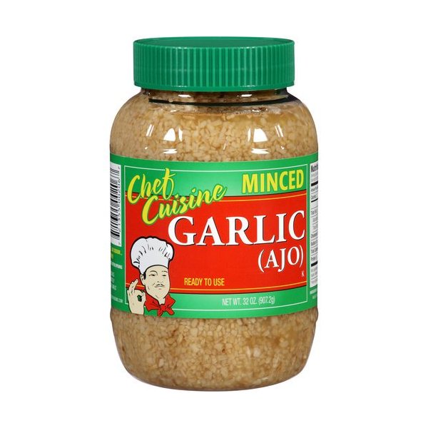 Chef Cuisine Minced Garlic 32 fl oz (1)