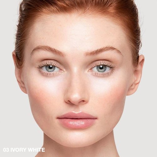 evpct under Eye Brightener, Nourishing Luminous under Eye Concealer Color Corrector for Dark Circles, Waterproof Naturactor Concealer Pot make up for face Eye Ring corrector de ojeras, 03# Ivory White