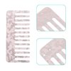 VOCOSTE 2 Pcs Hair Comb Wide Tooth, Anti-Static, for Thick, Curly Hair, Hair Care, Detangling Comb, for Wet and Dry, 2.5mm Thick Pink