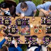 gisgfim 96Pcs Purple 21st Birthday Decorations Purple Black Paper Plates and Napkins Disposable Cheer to 21 Years Tableware Dinnerware for Birthday Party Supplies Table Decor Favors Girl Boy Serves 24
