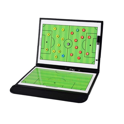 Soccer Coaching Board Soccer Coaches Clipboard Tactical Magnetic Board Kit with Dry Erase, Marker Pen and Zipper Bag (Football Board) (Soccer Coaching Board)