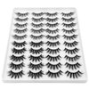 DYSILK Lashes Wispy Mink Eyelashes - Mink Lashes Fluffy 20 Pairs Lashes 6D 4 Styles Mixed Faux False Eyelashes Fake Eyelashes Natural Look Strip Lashes| 13mm-20mm