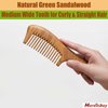 The Moreinday Wooden Comb Wood Comb Hair Comb for Women Sandalwood Comb for Men