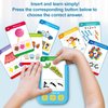 Toddler Flash Cards for Logical Thinking & Basic cognition，Parent-Child Interaction Toys for 3 4 5 6 Year Old Boys Girls，Learning Educational Montessori 110 Children's Questions， Kids Gifts (YS2606F)