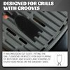 Grill Scraper for George Foreman Indoor Grills & Most Other Indoor Grills with Grooves, Heat-Resistant Grill Spatula
