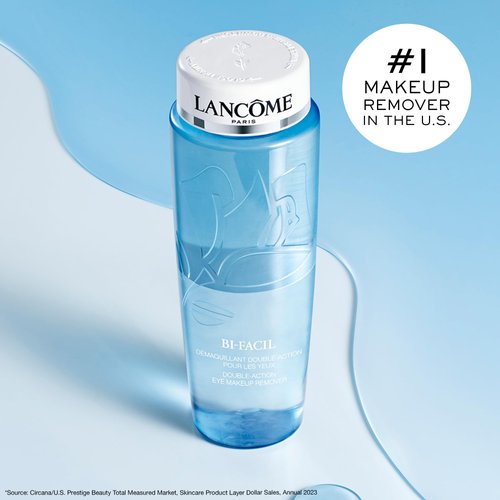 Lancôme Bi-Facil Double Action Eye Makeup Remover with Bi-Phase Formula - Effortlessly Removes Waterproof Makeup - 4.2 Fl Oz