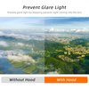 FSIDIWT Lens Hood for DJI Air 3 Drone Accessories, Anti-Glare Lens Cover Camera Guard Gimbal Protector for DJI Air 3 Drone