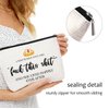 Luck This Fun Birthday Gifts for Women - Makeup Travel Case, Makeup Bag Gifts Retirement gift, Anniversary Birthday Present, Commemorative Gift