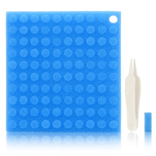 Esonto 100-Pack of Premium Nasal Aspirator Hygiene Filters, Replacement for NoseFrida Nasal Aspirator Filter, BPA, Phthalate & Latex Free (100 Pack, 100.00)