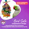 Super Bird Creations SB480 Starburst Bird Toy - Colorful Bird Toy for Medium Parrots, Cockatiels, Conures & Parakeets, Cockatiel Toy, Budgie Toys, Bird Toys, Bird Entertainment, Medium Birds, 10" x 4"