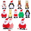 Max Fun 18pcs Christmas Stocking Stuffers Wind Up Toys Assortment for Christmas Party Favors Goody Bag Filler(Christmas)
