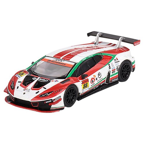 Lambo Huracan GT3 EVO #88 Takashi Kogure - Yuya Motojima Weibo Primez - JLOC Super GT Series (2022) Limited Edition 1/64 Diecast Model Car by True Scale Miniatures MGT00572