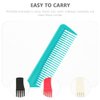 FOMIYES Hair Styling Comb, 12PCS Professional Hairdressing Combs - Plastic Lifting Combs Detangler Comb for Hair Salon Barber Home Curly Hair Comb