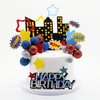 Hero Themed Birthday Party Supplies, Superhero Birthday Decorations, Boys' Birthday Cake Decorations, Superhero Birthday Cake Decorations, Used To Celebrate Hero Themed Birthday Parties