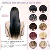KiiKiiGirl Virgin Remy I Tip Hair Extensions Human Hair Chocolate Brown to Caramel Blonde Real Itip Human Hair Extensions 18Inch Pre Bonded I Tips Human Hair Extensions Invisible For Women 30G/Pack