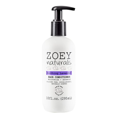 Absolutely Natural Zoey Naturals - Soothing Lavender Hair Conditioner for Kids, Tear-Free, Hypoallergenic, Paraben-Free, Cruelty Free, Made in USA
