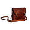 Indian Hando Art 10" Inch Leather Messenger Bag vintage Office satchel Crossbody Bags for Men and Women (10 inch small)