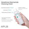 APLB Glutathione Niacinamide Cleansing Water | LIPO GLUTA NIAC CEN™ 7.8% 5.41 FL.OZ/Korean Skincare, Makeup remover for sensitive skin, Deep Hydration, Pore care