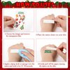 Konsait Christmas Tattoos for Kids, 210Pcs Santa Tree Snowman Gingerbread Man Small Christmas Temporary Tattoos, Hollday Tattoos Christmas Goodie Bag Stuffers Kids Stocking Stuffers, 30 Sheets