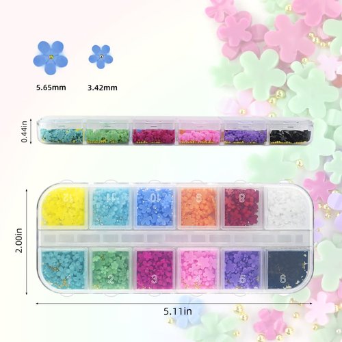 800 Pcs Nail Charms Art Charms Butterfly Nail 3D Nails Decoration Crafts DIY Diamonds Rhinestones Acrylic Nails Jewelry Accessories Gold Silver Pearls Nail Supplies Resin Flatbacks Flower Nails Gems
