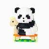 BDYDT Animals Panda and Trojans Micro Building Blocks Set（1800PCS） Gift for Adults and Kids