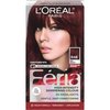 L'Oreal Paris Feria Multi-Faceted Shimmering Permanent Hair Color, R48 Red Velvet (Intense Deep Auburn), Pack of 1, Hair Dye