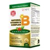 AFC Japan Natural Vitamin B Complex with B1, B2, B3, B6, B12, Folic Acid & Glutathione Yeast Extract, No Synthetics, Non-GMO, Supplement for Stress, Energy, Immune & Nervous System,120 Vegan Caplets