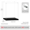 LILIKAKA Acrylic Display Case for Lego Helmet, 7x7x9inches (18x18x23cm), Suitable for Lego Helmet 76285 75349 75328 75304 75350 75351 75327 76187 76182 76199 etc.