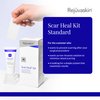 Rejuvaskin Scar Heal Kit - Scar Kit for Small to Medium Scar - Scar Treatment for Soften, Flatten, Reduce and Recover Scars - Scar Gel,1.5" x 5" Silicone Sheet and Medical Tape - Physician Recommended