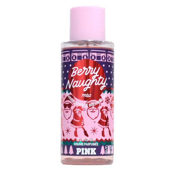 Victoria's Secret Pink Berry Naughty Fragrance Mist 8.4 Fl Oz