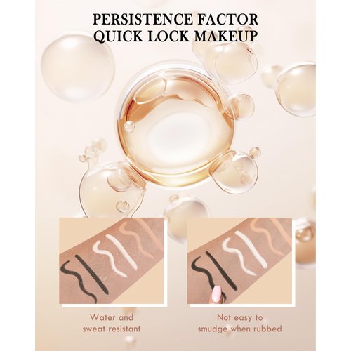 Nude Beige Black White Water Line Gel Eyeliner Pencil-3Pcs Waterproof Longlasting Cream Eye Liner Waterline Brightener Pen, Smooth Easy-to-Sharpen Pencil,Christmas Eye Makeup Gift Set for Girl Women