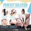 JJ CARE Callus Cushions (Pack of 30) Callus Pads for Bottom of Foot - U Shape - Callous Remover for Feet Pads - Soft Felt Foot Pads for Calluses for Women, Pain Relief & Foot Care