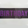 It’s My 21st Birthday Sash,21st Birthday Sash,Glitter Letter 21st Birthday Sash for Girls,Happy 21st Birthday Party Decorations,Black and Purple