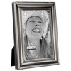 Malden International Designs Concourse Pewter Metal Picture Frame, 3.5x5, Silver - 192-35