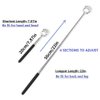 SQULIGT 2PCS Back Scratchers, Bear Claw Back Scratcher Extendable Metal Retractable Telescopic Handle for Itch Relief Men Women Kids in Travel Home Office
