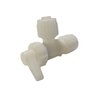 RV Fresh Water Plumbing Drain Angle Valve 1/2" Flare x 1/2" Flare