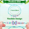Lorfancy 12 Pcs Kids Bracelet for Girls Toddler Butterfly Bracelets Jewelry Party Favors Friendship Adjustable Goodie Bag Classroom Reward
