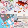 148 Pcs Butterfly Party Favors Bulk Butterfly Mini Spiral Notepads Butterfly Pens Stickers Set for Insect Birthday Party Classroom School Reward Gift Prizes Goodie Bags Stuffers