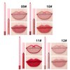 Gireatick 6 Velvety Matte Liquid Lipsticks + 6 Matching Smooth Lip liner Pencil, One Step Lips Makeup Kits, Waterproof Long Lasting Velvety Matte Lipstick Lip Makeup Gift Kit for Women Girls