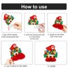 8Pcs Birthday Party Supplies for Mario,Super Brother Honeycomb Centerpieces,Super Brother Theme 3D Table Decorations
