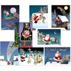 Stonehouse Collection | Boxed Variety Funny Christmas Cards | 24 Cards, 8 Designs Bulk Funny Assortement | USA Made